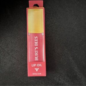 Burt's Bees  - Pink Box with Yellow Cap